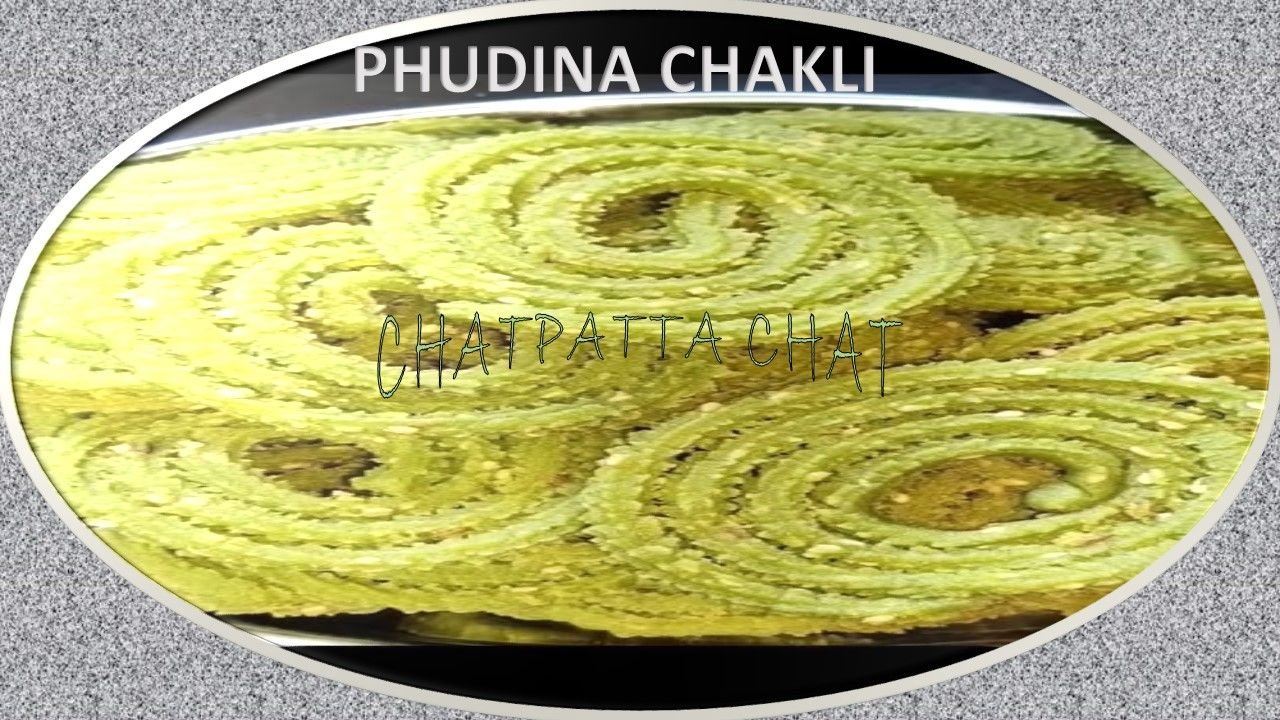 Pudina Chakli
