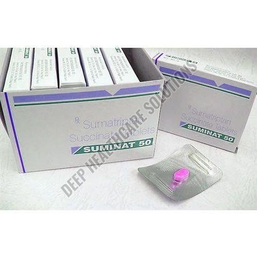 50 MG Sumatriptan Succinate Tablets