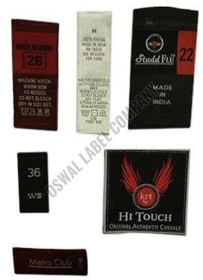 Woven Wash Care Labels