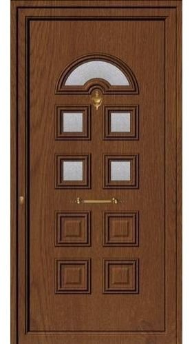 Designer Brown UPVC Door