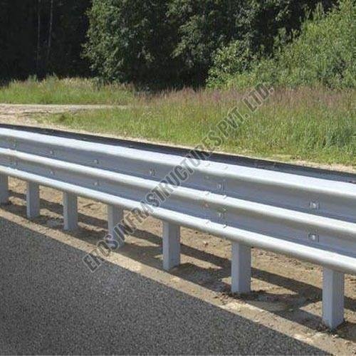 W Beam Crash Barrier