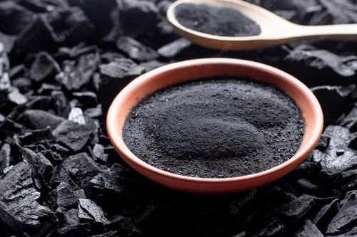 Black Charcoal Powder