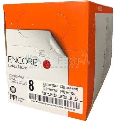 Ansell Encore Latex Micro Powder Free Surgical Gloves