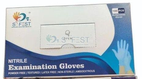 DR. Safest Powder Free Nitrile Examination Gloves