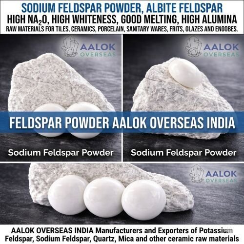 High Whiteness Sodium Feldspar Powder