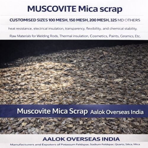 Muscovite Mica Scrap