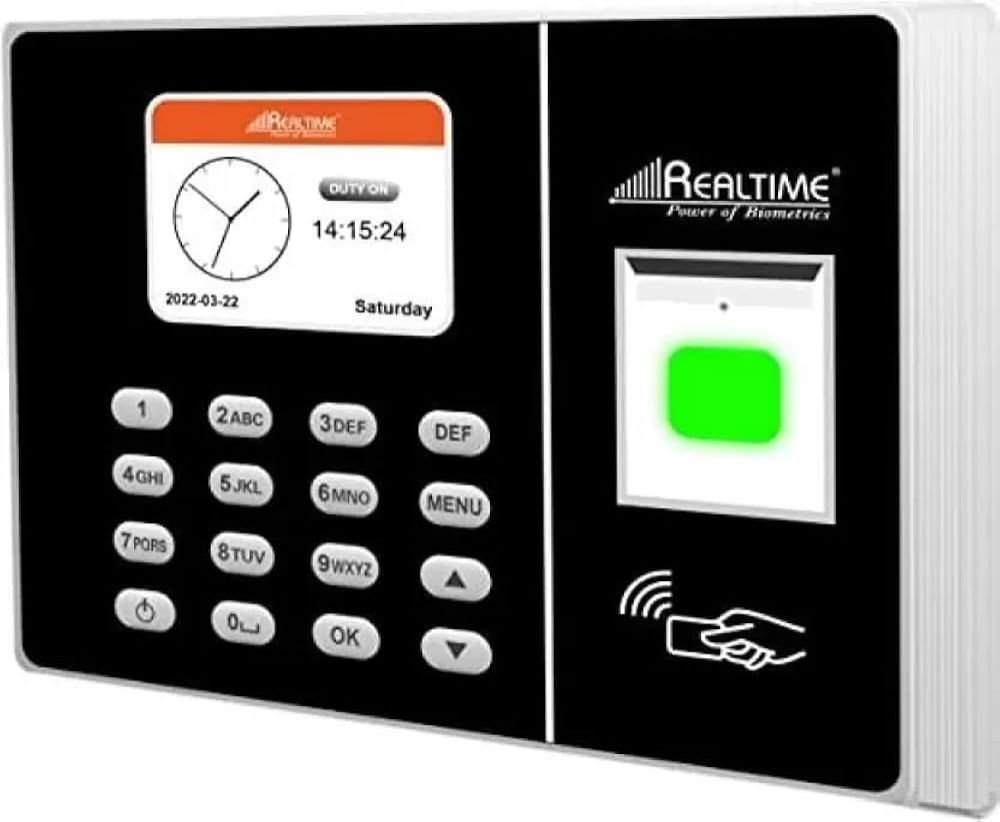 realtime biometric machine