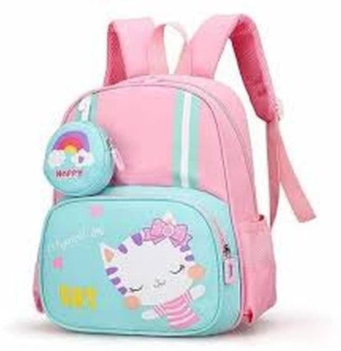 Cartoon Printed Nylon Fancy School Bags
