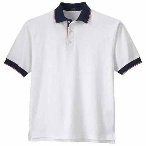Men Plain Collar T Shirt