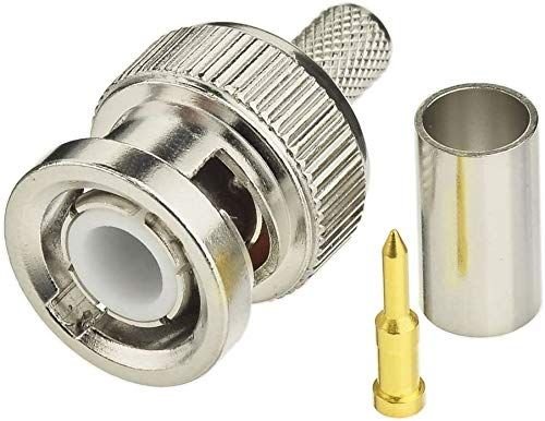 50 Ohm Crimp Type BNC Male Connector