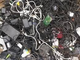 Black Mobile Charger Scrap
