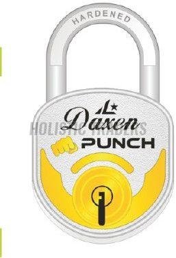 Daxen Punch Double Locking Heavy Duty Security Padlock