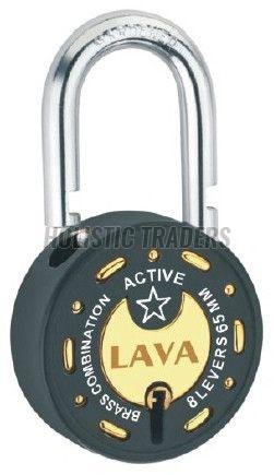 Lava Active Brass Combination Double Locking Security Padlock