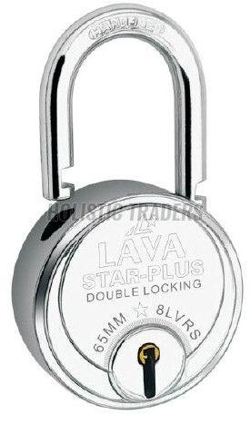 Lava Star Plus Round Double Locking Heavy Security Padlock