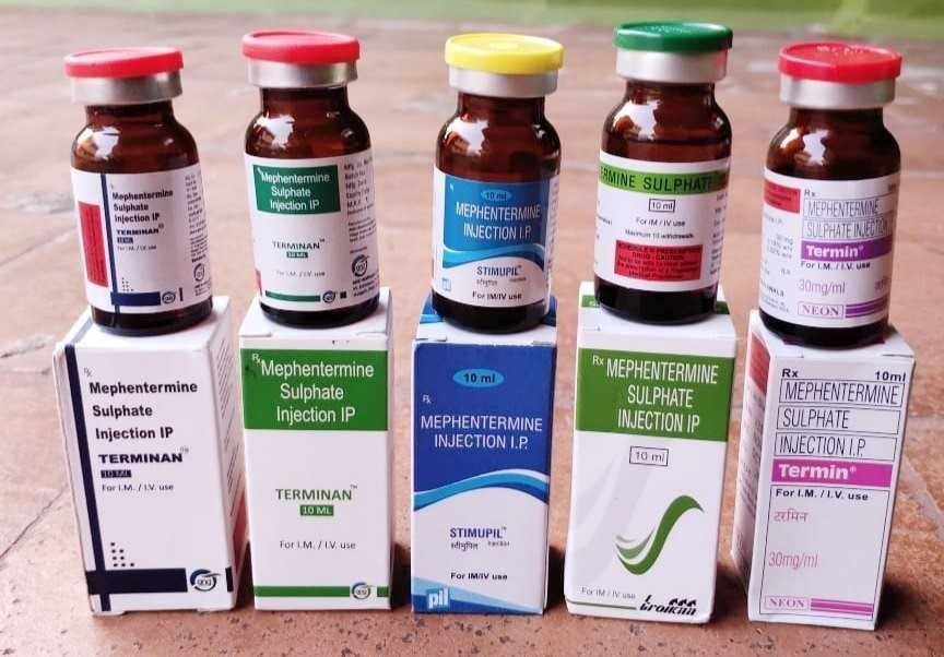 Mephentermine Termin Injection