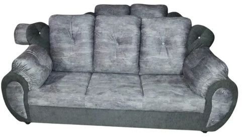 Designer Grey Three Seater Sofa