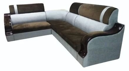 Wooden L Shape Sofa