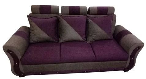 Modern Three Seater Wooden Sofa