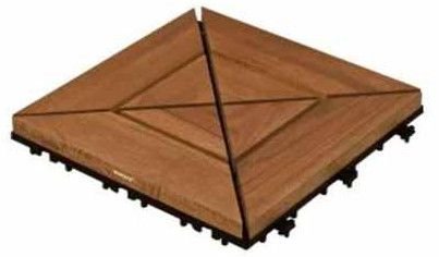 Interlook Solid Wood Deck Tile