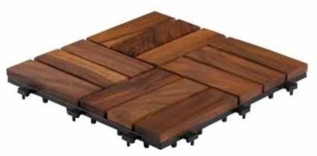 Outdoor Wooden Deck Tile