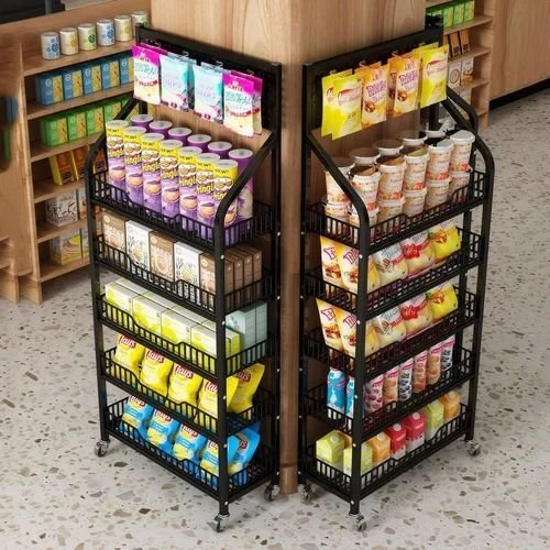 Mild Steel Snack Display Rack