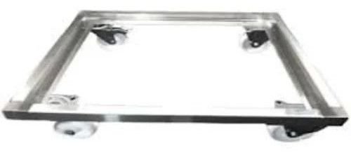 Mild Steel Washing Machine Trolley