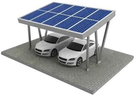 Solar Panel Parking Structure
