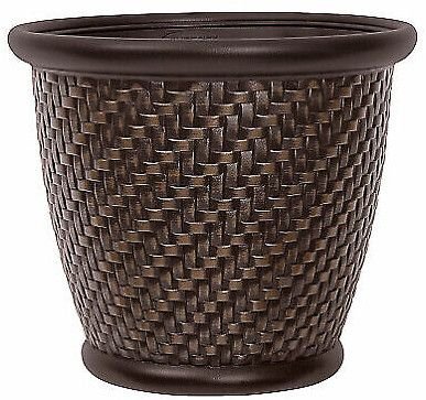 15.5 Inch Wicker Flower Pot