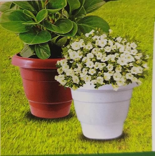 Eco Fresh Round Plastic Flower Pot