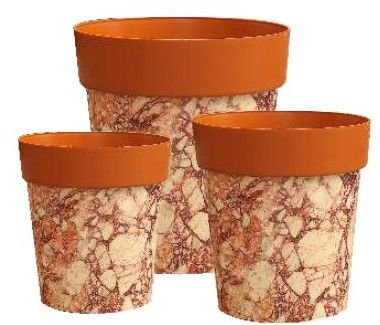Emperador Heavy Duty Plastic Flower Pot