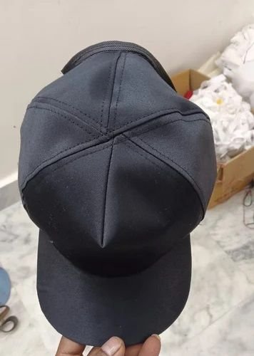 Plain Black Cap