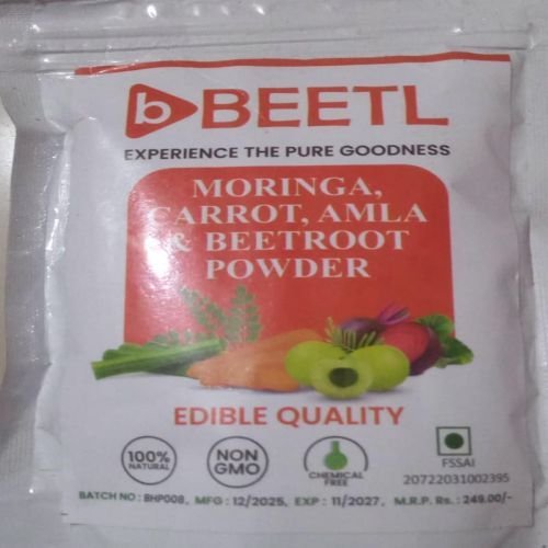 Beetl Moringa Carrot Amla Beetroot Powder