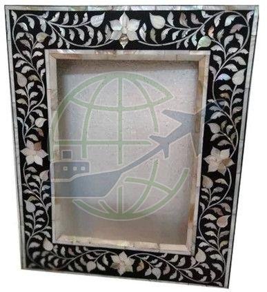 Bone Inlay Photo Frame