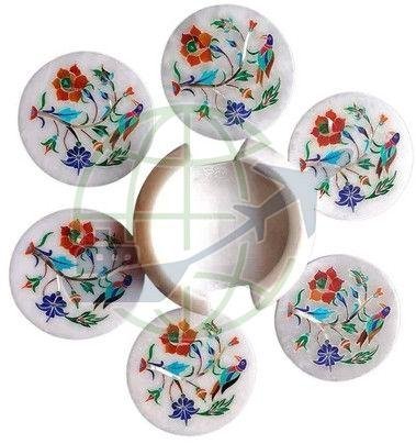 Marble Inlay Coaster