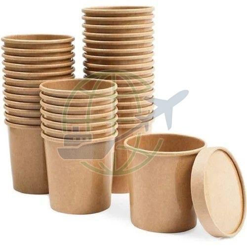 Paper Soup Cups with Lids