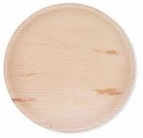 6 Inch Shallow Round Areca Leaf Plate