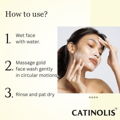 100ml Catinolis Gold Scrub Face Wash