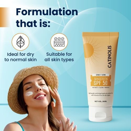 50ml Catinolis SPF 50 Sunscreen