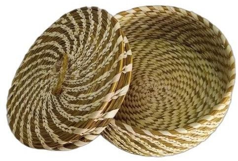 Handmade Sabai Grass Roti Box