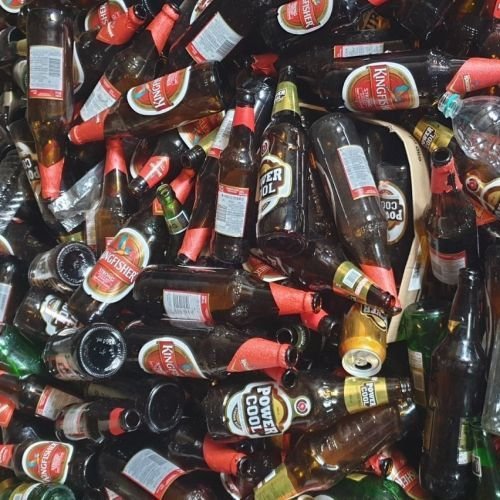 Glass Bottle Scrap