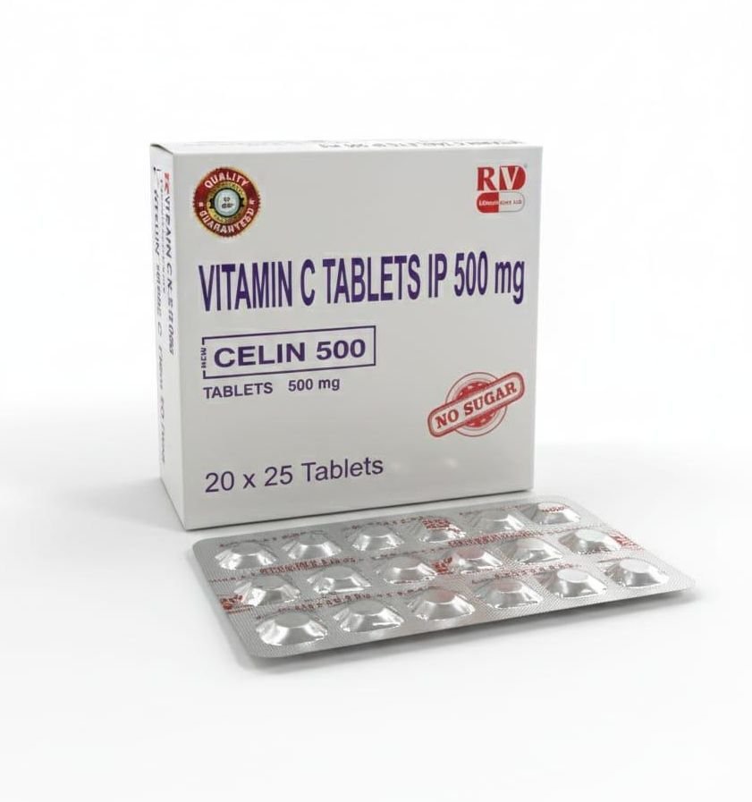 Celin Vitamin C 500mg Tablets