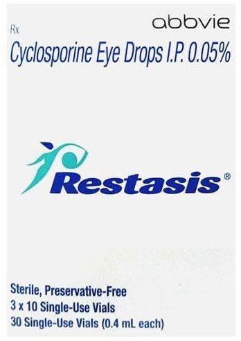 Restasis Cyclosporine Eye Drop Restasis Cyclosporine Eye Drop