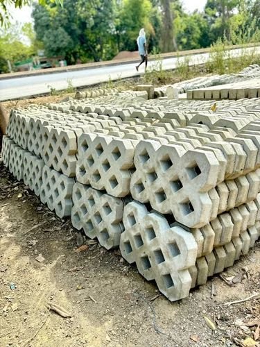 Grass Concrete Paver Block