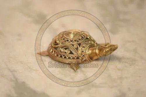 Brass Tortoise Dhokra Art
