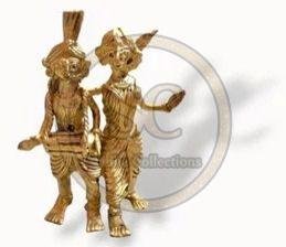Dhokra Brass Adivasi Tribal Art Couple