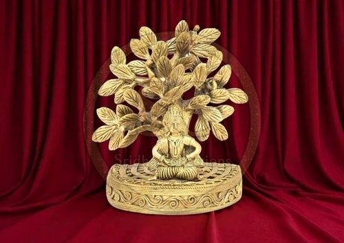 Handcrafted Brass Buddha Idol for Peace &AMP; Serenity