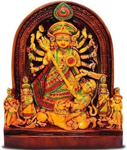 Terracotta Durga Mata Statue