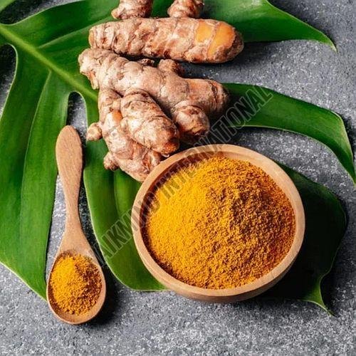 Dried Yellow Turmeric Powder