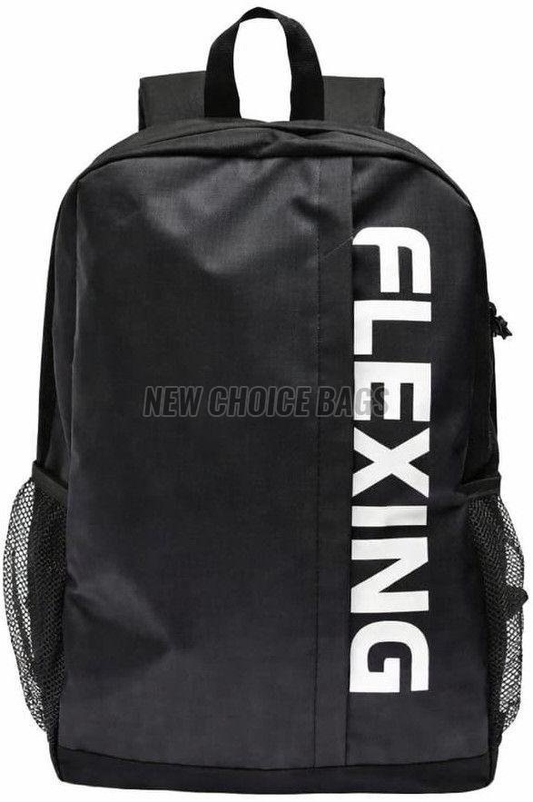 Black Flexing School Bag