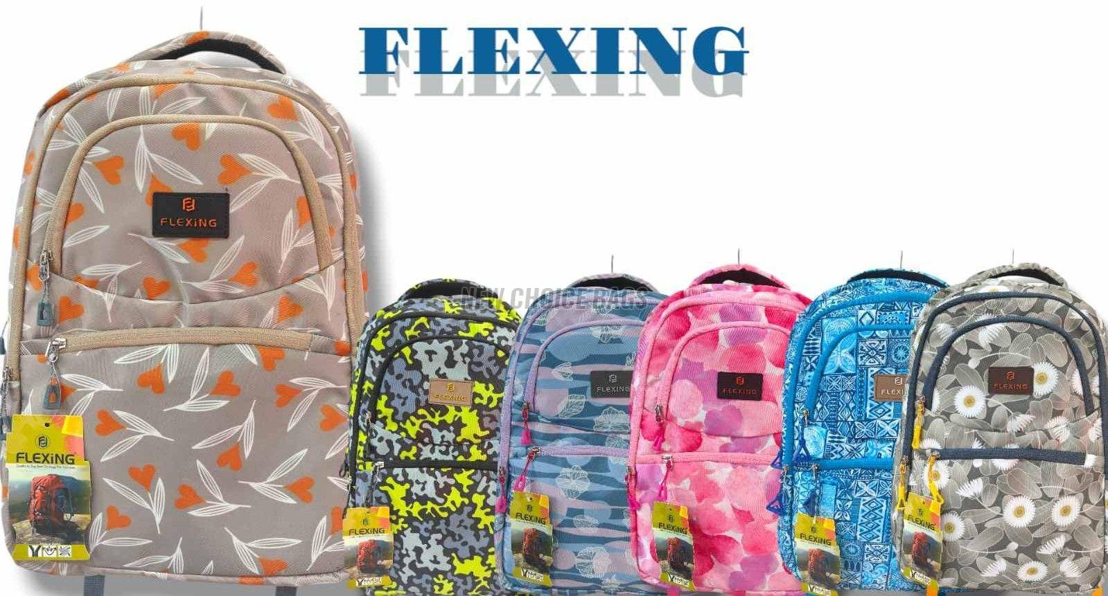 Flexing Large Size School Bag